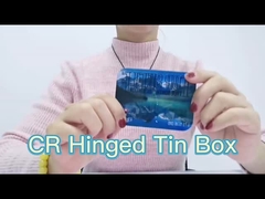 Boîte en fer blanc pour cartouche de vapotage