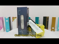 Cartouche de cigarette à bouton résistant aux enfants pour cartouche de vape 510