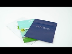 Clear Black sarclent la poche d'emballage de mauvaise herbe d'officine du sac 1/2 once de Mylar