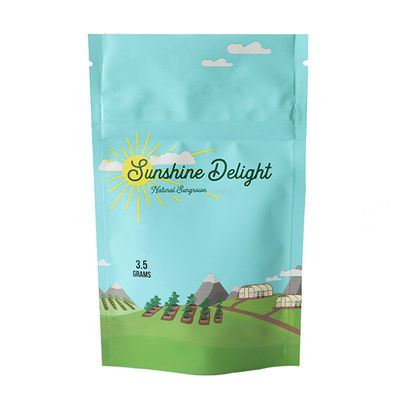 Paquet fait sur commande de empaquetage stratifié de mauvaise herbe de poches de mauvaise herbe de Mylar sans danger pour les enfants