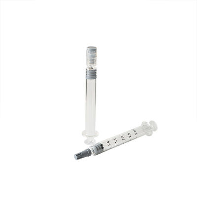 Seringues en verre stériles d'astuce de serrure de Luer pour la seringue de limande de l'huile 3ml de CBD