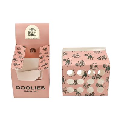 Présentoir de comptoir de vente au détail personnalisé en carton pour tubes