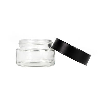 Bouchon en verre résistant aux enfants 1 oz Bouteille de chanvre étanche à l' air avec couvercle à l' épreuve des enfants
