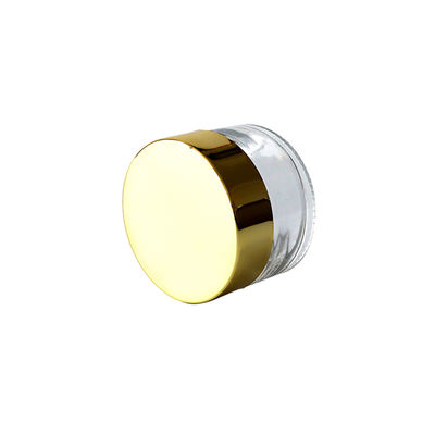pot en verre de mauvaise herbe de l'espace libre 1oz avec la preuve sans danger pour les enfants d'odeur de couvercle d'or