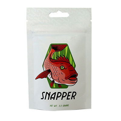 Sac sans danger pour les enfants de mauvaise herbe de la tirette 3,5 sacs de empaquetage de mauvaise herbe exotique de 1/8 once 3.5g