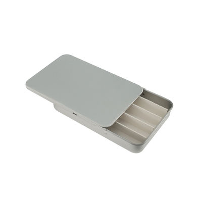 Glissière résistante Tin Box de caisse en métal de cigarette de Preroll de bidons d'enfant réutilisable