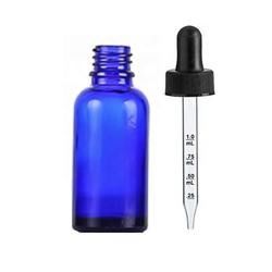 Bouteille à goutte à goutte en verre à bouchon étanche à la manipulation pour l'huile de THC Ambre Bleu Noir Bouteille en verre résistante aux enfants avec goutte à goutte