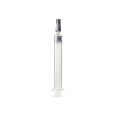 Seringue de serrure en verre 3ml Luer de glissement de Luer réutilisable pour l'huile pure