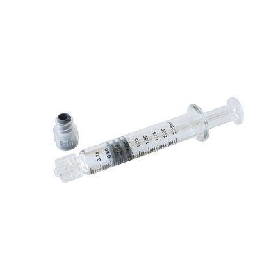 seringue de serrure de Luer d'huile du  2.25ml avec la preuve de fuite de chapeau