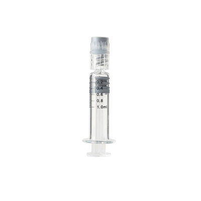 Seringues d'huile de  de serrure de Luer en verre de Borosilicate