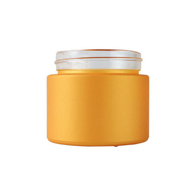 Logo fait sur commande de mauvaise herbe de preuve d'odeur d'or du pot 2oz de chanvre de pot en verre de fleur