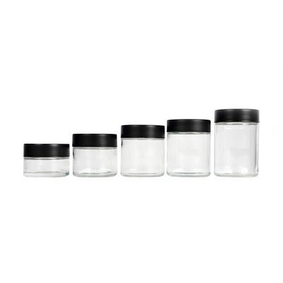 Résistant à l'usure des enfants CR Custom Weed Pack Glass 1oz 2oz 3oz 4oz 5oz pot d'herbe