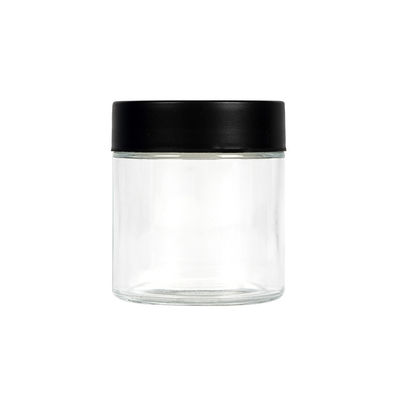 Lissez le pot en verre de fleur de 3,5 grammes autour de l'échantillon formé disponible