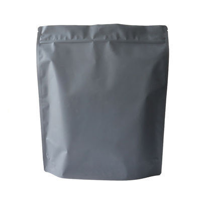 Emballage sec de mauvaise herbe de Mylar de la fleur 1LB 1 livre Matte Black Mylar Barrier Bags