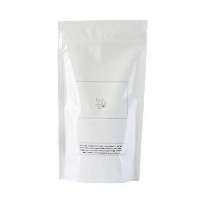 Le  zip-lock de la poche 1/2 once Mylar d'emballage de mauvaise herbe met en sac le logo fait sur commande