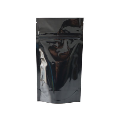 L'mauvaise herbe zip-lock noire blanche de 1/4 once met en sac sans danger pour les enfants