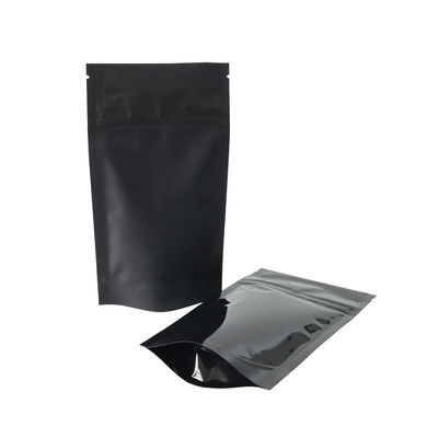 Les petits sacs noirs de l'mauvaise herbe 1/4oz pour le zip-lock de CR de fleurs de  tiennent la poche