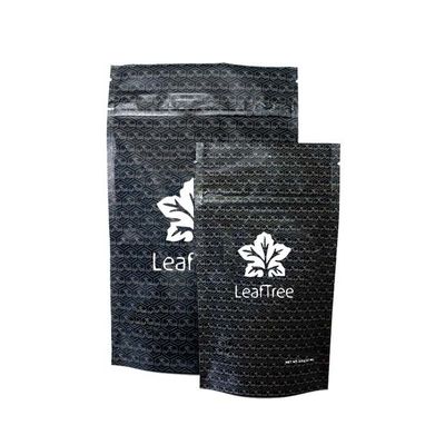 Fermeture à glissière à l'épreuve des enfants Top Mylar Weed Emballage Matériau plastique de qualité alimentaire pour le stockage à long terme