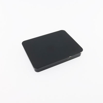 La caisse noire 5pcs de codétenteur en métal roule pré le  Tin Box rectangulaire
