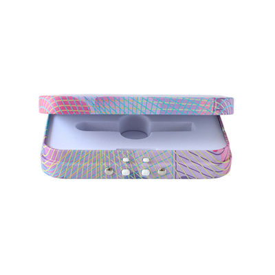 La boîte faite sur commande de cartouche de tirage en couleurs a articulé Tin Child Resistant Tin Box