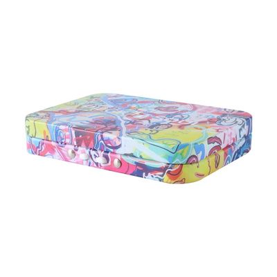 Enfant de impression fait sur commande Tin Cases résistant avec les couvercles articulés