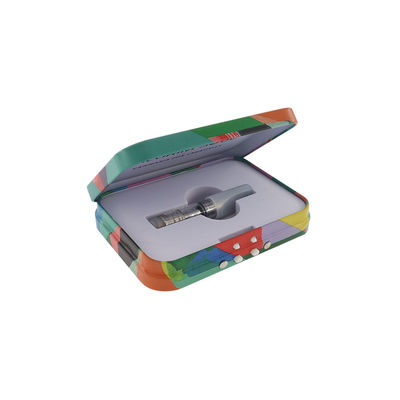 Cartouche articulée résistante de couvercle d'enfant empaquetant Tin Recyclable Metal Joint Box