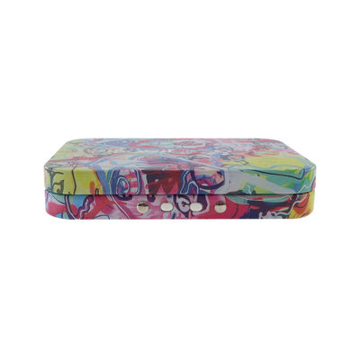 Cartouche articulée résistante de couvercle d'enfant empaquetant Tin Recyclable Metal Joint Box