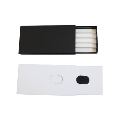 Adapté aux besoins du client imprimant la boîte rectangulaire de papier à cigarettes