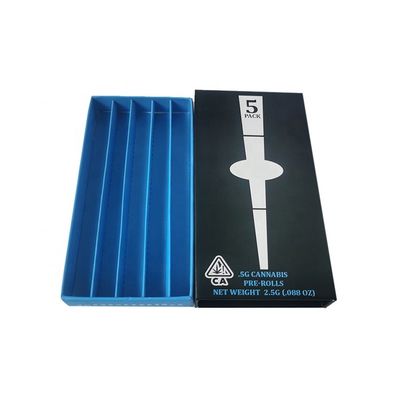 De tiroir de carton de papier coutume de boîte de petit pain pré imprimée pour les cônes 3-12pcs