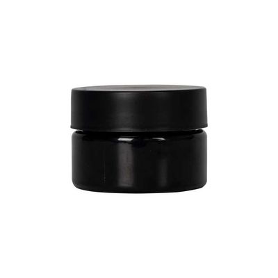 Un pot en plastique PET de 2 oz avec un capuchon anti-enfants