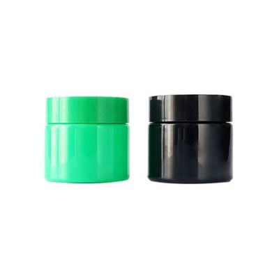 Stockage fait sur commande de  des récipients en plastique de pot de fleur de chanvre de couleur 3oz