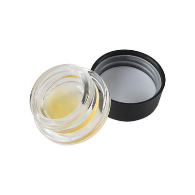emballage en verre Mini Clear Child Resistant Jar de  de pot du concentré 9ml