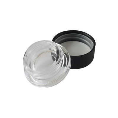 Récipient en verre concentré de 9 ml pour l' huile de cire, pour le baume à lèvres CR Dab