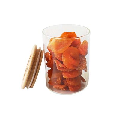 Pot hermétique en verre de Borosilicate de catégorie comestible avec le couvercle 18oz - 28 grammes