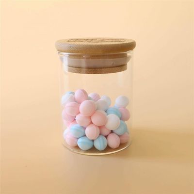 Bouteille en verre résistant aux températures élevées Emballage de bouteille en verre à borosilicate élevé