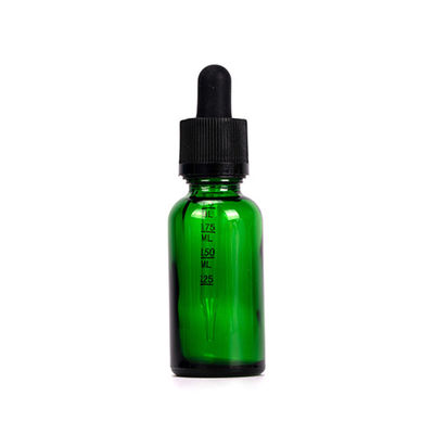 dessus résistant d'enfant de 30ml 1oz Amber Glass Dropper Bottle With pour l'huile de chanvre