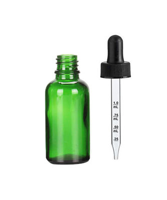 dessus résistant d'enfant de 30ml 1oz Amber Glass Dropper Bottle With pour l'huile de chanvre