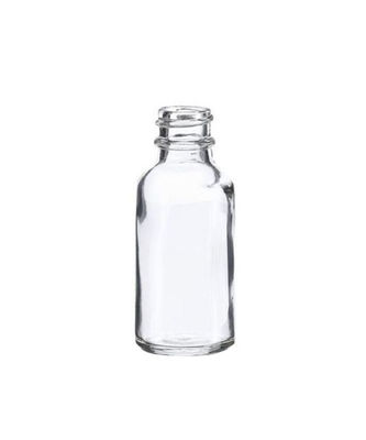 bouteilles en verre claires transparentes de teinture de verre à bouteilles du compte-gouttes 30ml