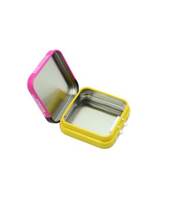Place résistante Tin Box Food Grade Metal Tin For Candy Mint d'enfant