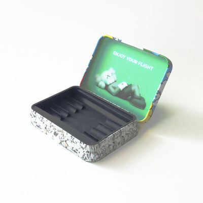 Enfant rectangulaire Tin Box résistant avec Matte Finish