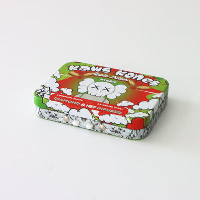 Enfant rectangulaire Tin Box résistant avec Matte Finish