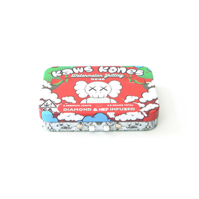Enfant Tin Box résistant avec Matte Surface Finish Lead Time 20-30 jours