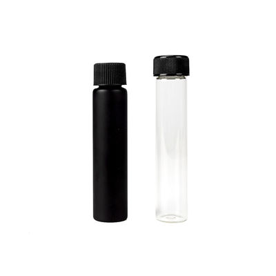 Tube de verre de fond plat de couvercle à visser de CR pour le scellage