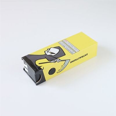 Cartouche de vapotage résistante aux enfants Contenant d' échantillons gratuits Boîte de papier à glissière à l' épreuve des enfants