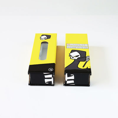 Boîte à cartouches de vapotage en carton de couleur personnalisée 1 ml 510 boîte d'emballage de vaporisateur
