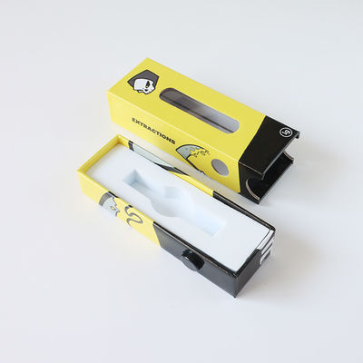 Boîte à cartouches de vapotage en carton de couleur personnalisée 1 ml 510 boîte d'emballage de vaporisateur
