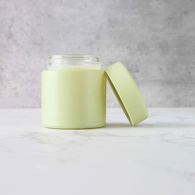 CR Bouteille de fleurs Jars résistant aux enfants étanche à l'air et à l'odeur étanche à l'odeur Black Cap à vis Jars en verre pour les gommes stockage des herbes