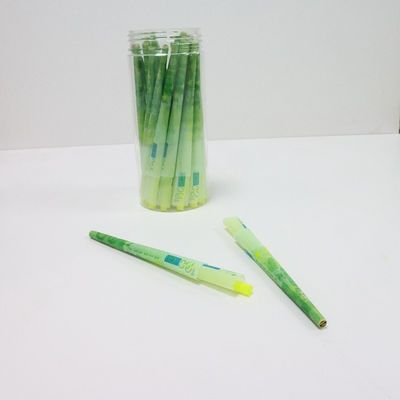 Facile et pratique de fumer pré rouleau cône blanchi et non blanchi papier à rouleaux imprimé sur mesure