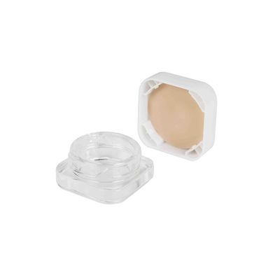 Bouteille en verre concentré de 5 ml certifiée résistante aux enfants avec bouchon à vis CR 5 ml Bouteille carrée de 9 ml