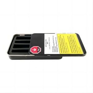 Prérolls pratiques Cigarette étain métallique en fer blanc pour un stockage durable et élégant